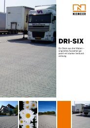 DRI-SIX - Pflastersteine von Niemeier