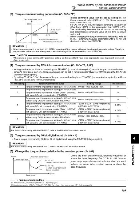 FR-A701 INSTRUCTION MANUAL (Applied) - Automation Systems ...