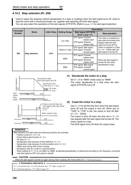 FR-A701 INSTRUCTION MANUAL (Applied) - Automation Systems ...