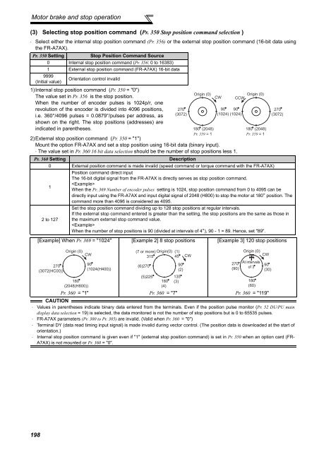 FR-A701 INSTRUCTION MANUAL (Applied) - Automation Systems ...