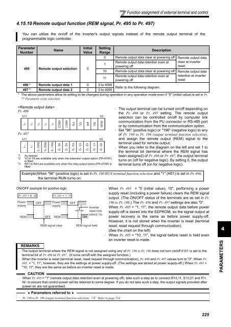 FR-A701 INSTRUCTION MANUAL (Applied) - Automation Systems ...