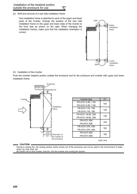 FR-A701 INSTRUCTION MANUAL (Applied) - Automation Systems ...