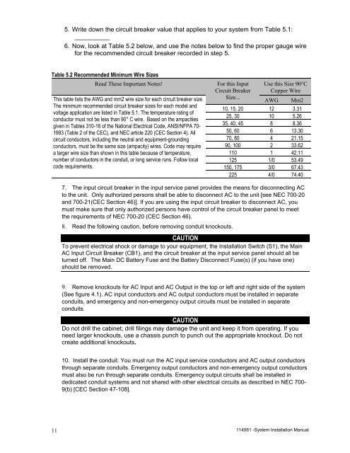 Series E Installation Manual PDF - Myers Power Products, Inc.