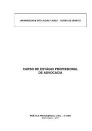 Consulte o Manual do Aluno - pÃ¡gina 44 - Portal da USJT