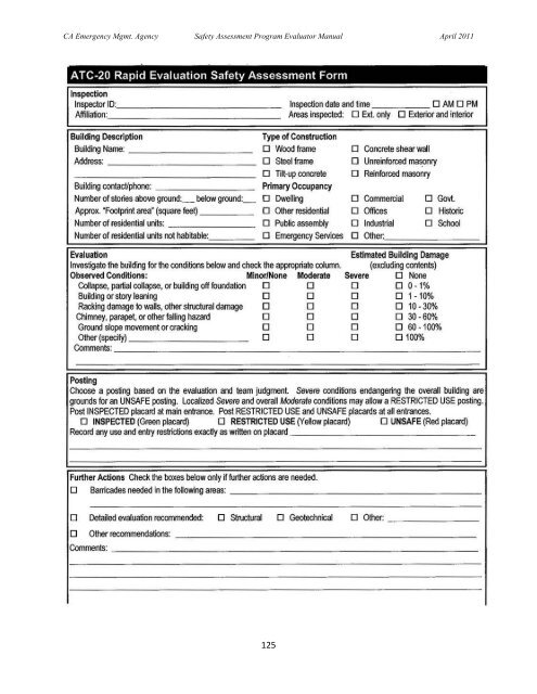 Safety Assessment Program Evaluator Student Manual