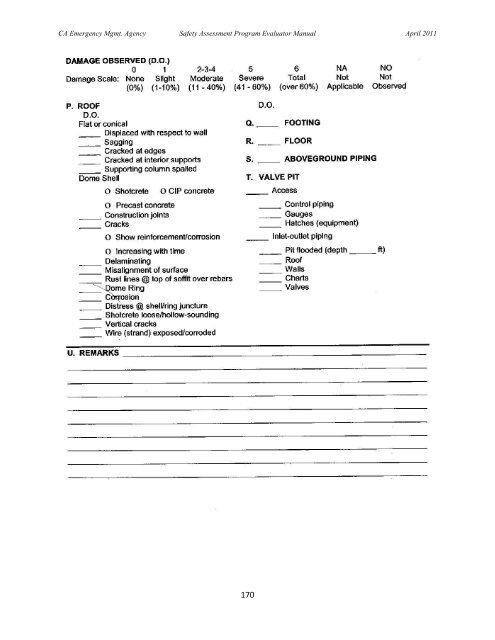 Safety Assessment Program Evaluator Student Manual