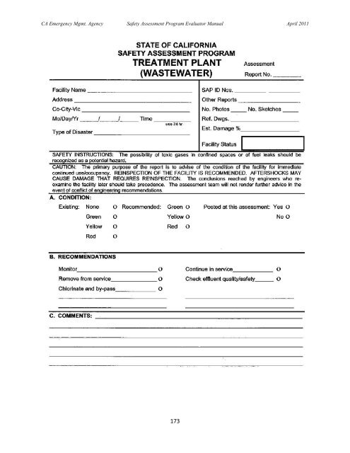 Safety Assessment Program Evaluator Student Manual