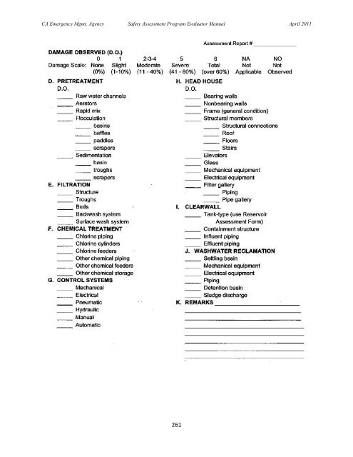 Safety Assessment Program Evaluator Student Manual