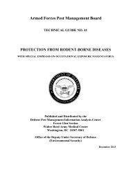 Protection from Rodent-borne Diseases with - Armed Forces Pest ...