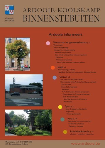 BINNENSTEBUITEN - Gemeente Ardooie