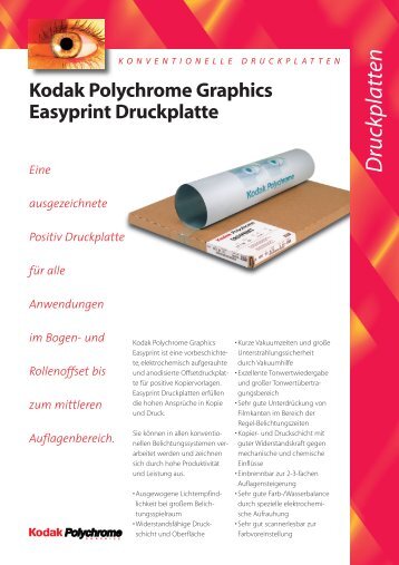 Druckplatten - BENSE Systemhaus GmbH