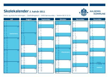 Feriekalender 2011-12 - Herningvej Skole