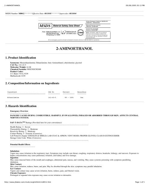 MSDS PDF/A/Aminoethanol 2-.pdf