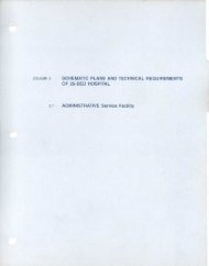 Volume 3.1 Administrative Service Facilities - DOH