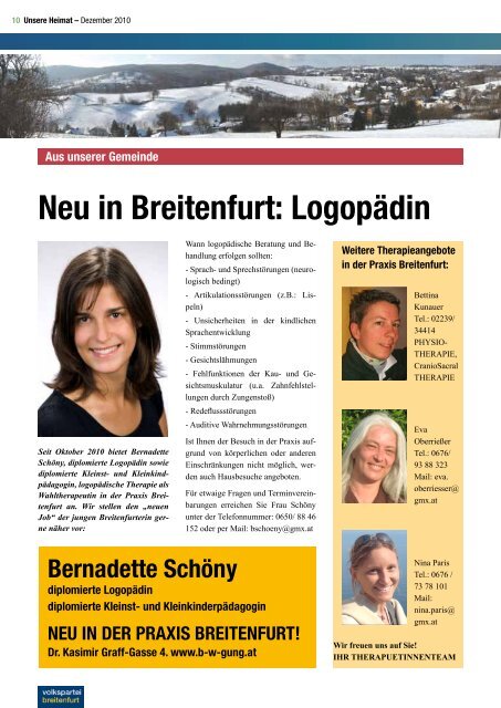 unsere heimat - VP Breitenfurt