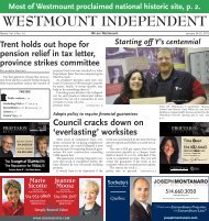 January 24 - Westmount Independent