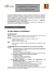 Un plan logique et synthÃ©tique - IngÃ©nieurs 2000