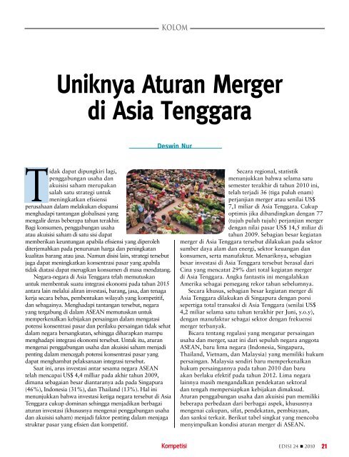 Edisi 24 Tahun 2010 - KPPU