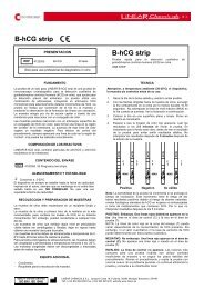 Β-hCG strip Β-hCG strip - Linear