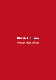 Meslek HastalÄ±klarÄ± Epidemiyolojisi 'Temel Kavramlar' - Klinik GeliÅim