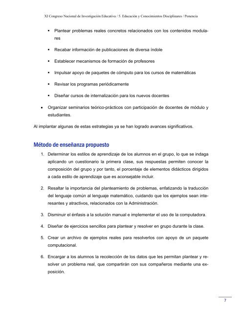 Las matemÃ¡ticas en ciencias sociales de la Universidad AutÃ³noma ...