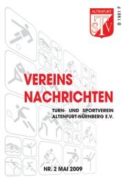 VEREINS NACHRICHTEN - TSV Altenfurt