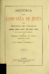 Historia de la Compañía de Jesús en la provincia del ... - Libr@rsi