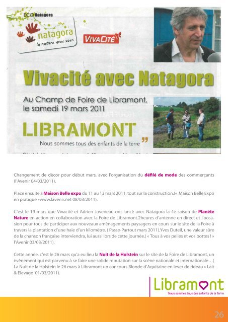 Rapport d'activité - La Foire de Libramont