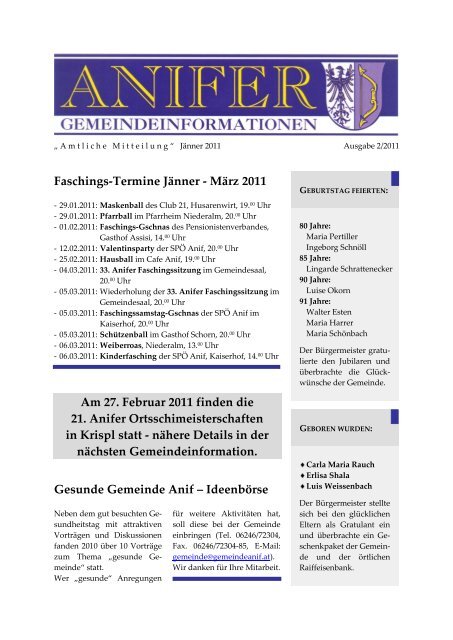 Datei herunterladen (508 KB) - .PDF - Gemeinde Anif - Salzburg.at