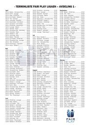 Terminliste 2. divisjon 2011 - Tips Fotball