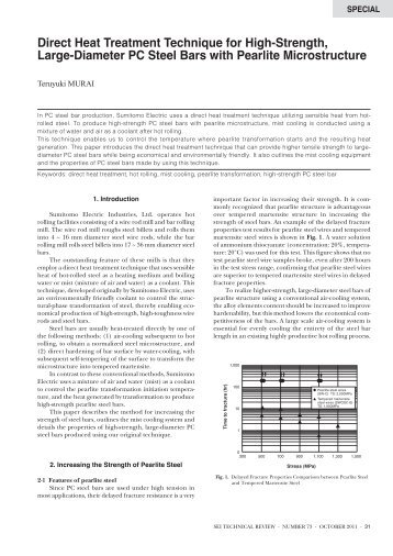 Direct Heat Treatment Technique for High-Strength, Large-Diameter ...