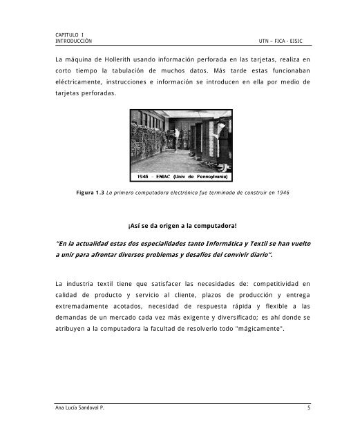 CAPITULO I.pdf - Repositorio UTN