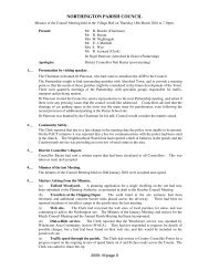 Minutes of the Council Meeting of 18th March 2010 PDF