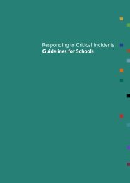 Responding to Critical Incidents Guidelines for Schools (File ... - Ceist