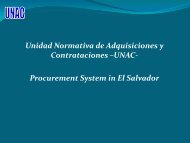 Procurement System in El Salvador - unpcdc