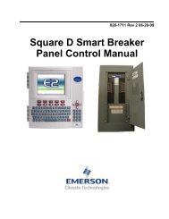 Square D Smart Breaker Panel Control Manual (026 ... - icemeister.net