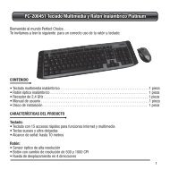 PC-200451 Teclado Multimedia y Ratón Inalámbrico ... - Salyeri