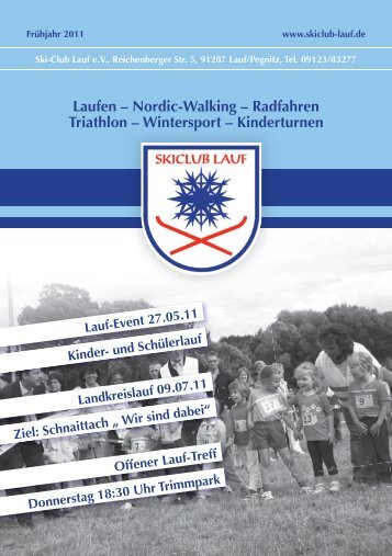 Laufen – Nordic-Walking – Radfahren Triathlon ... - Ski-Club Lauf eV