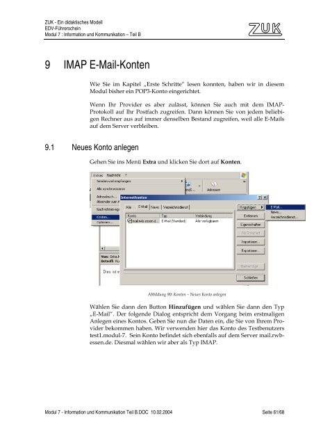 Staatlich geprüfter EDV-Führerschein - Klassenwiki