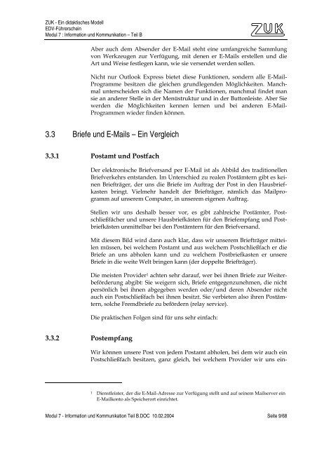 Staatlich geprüfter EDV-Führerschein - Klassenwiki
