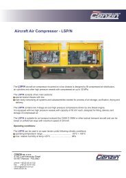 Aircraft Air Compressor - LSP/N - Cenzin