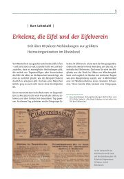 Erkelenz, die Eifel und der Eifelverein