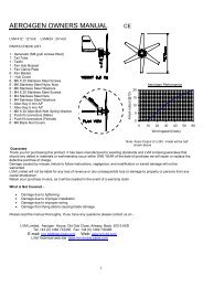 AERO4GEN OWNERS MANUAL - BlueMoment