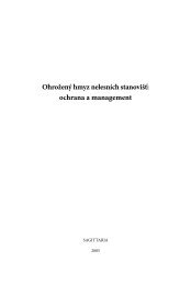 PDF text - MapovÃ¡nÃ­ a ochrana motÃ½lÅ¯ ÄeskÃ© republiky