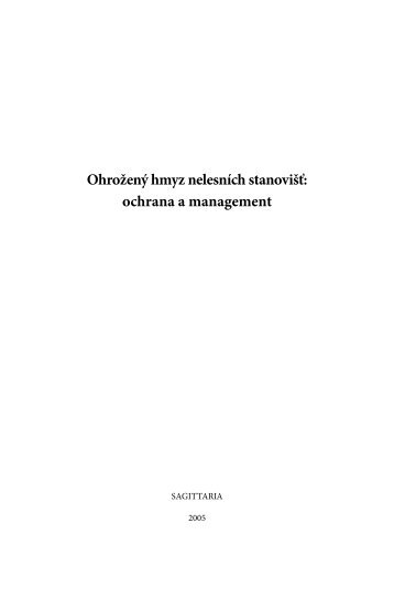 PDF text - MapovÃ¡nÃ­ a ochrana motÃ½lÅ¯ ÄeskÃ© republiky