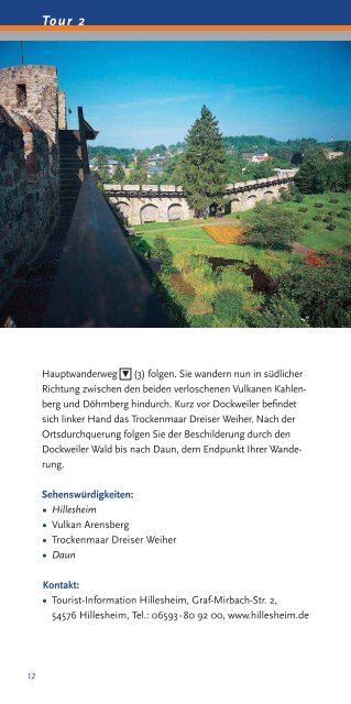 Wandern in der Vulkaneifel und im Prümer Land! - Rheinland-Pfalz ...