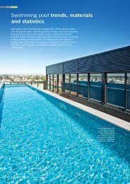 Swimming pool trends, materials and statistics - Infotile