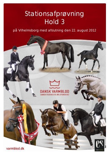 KatalogudtrÃ¦k endeligt aug 2012 - Dansk Varmblod
