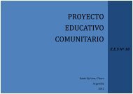 PROYECTO EDUCATIVO COMUNITARIO - ColecciÃ³n educ.ar