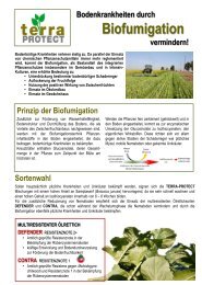 Biofumigation - PH Petersen: Saatzucht